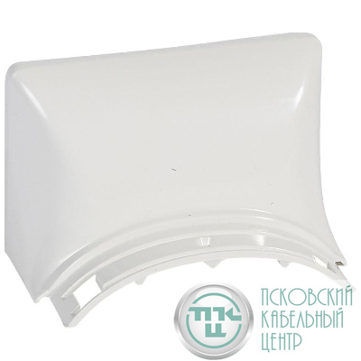 Переходник для плинтуса DLP 120х20 бел. Leg 032806