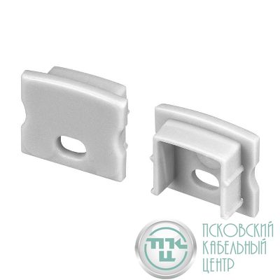 Заглушка LINE-1715 с отверстием пластик (комплект) Arlight 044263