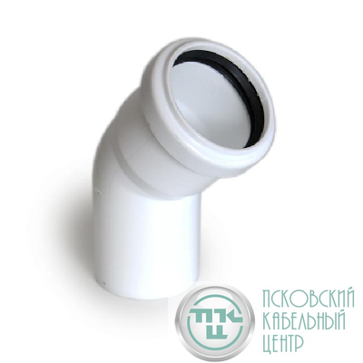 Отвод ELITE МК МПП 50х30 бел. RTP 24551