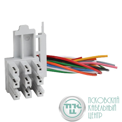 Разъем подвижный вторичных цепей OptiMat D100 D160 D250 D400 D630-УХЛ3 (9 контактов) КЭАЗ 327373