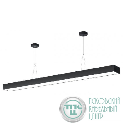 Светильник светодиодный Geometria Block SPO-115-B-40K-036 36Вт 4000 3100лм IP40 1200х100х50мм драйвер внутри подвесной черн. Эра Б0058863