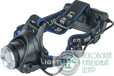 Фонарь аккумуляторный налобный 61 438 NPT-H15-ACCU CREE 5Вт аккум. Li-ion 2.4А.ч NAVIGATOR 61438
