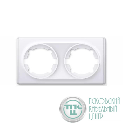 Рамка 2-м Florence бел. 1E52201300 OneKeyElectro 2172783