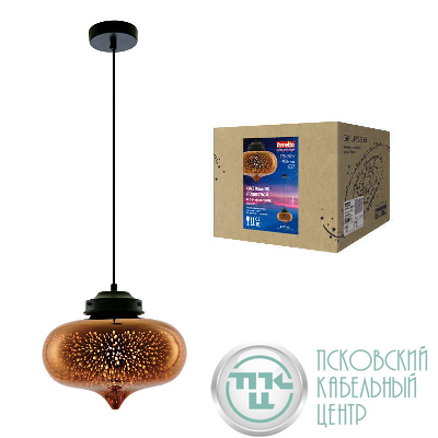 Светильник DLC-G444 E27 COPPER Uniel UL-00001834