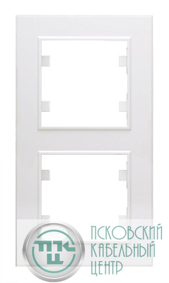 Рамка 2-м Karea вертик. бел. Makel 56001707