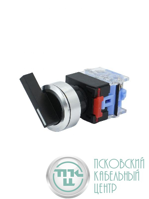 Переключатель ВК30-10XB/21 IP65 1НО на 2 положения с фиксацией I-O длинная рукоятка d30мм Электротехник ET020027