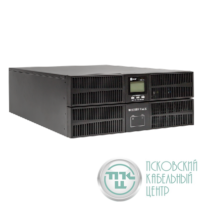 Источник бесперебойного питания двойн. преобразования E-Power SW900G4 10000В.А/10кВ 1ф для монтажа в стойку 230В с АКБ 16х12В 9А.ч EKF SW901G4-RT-B