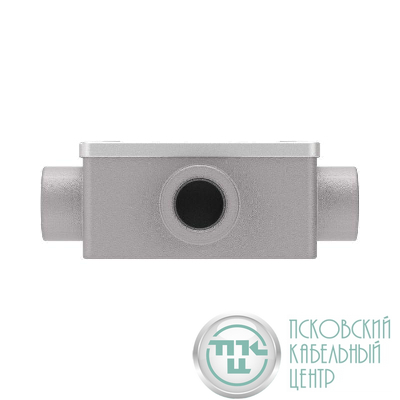 Коробка ответвительная 118х67х42мм 3 ввода М20х1.5 IP55 алюм. DKC 6330-20