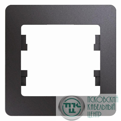 Рамка 1-м Glossa графит SE GSL001301