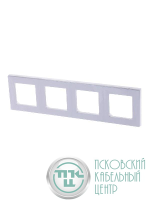 Рамка Levit 4п бел./ледяной ABB 2CHH015040A6001
