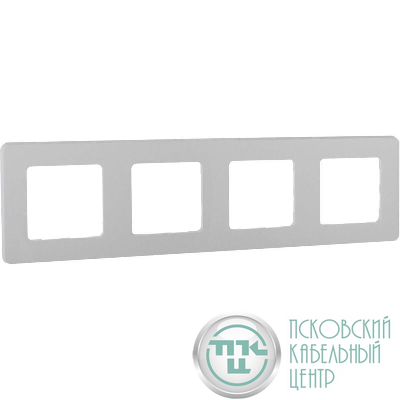 Рамка 4-м СП Inspiria IP20 бел. IEK 673960