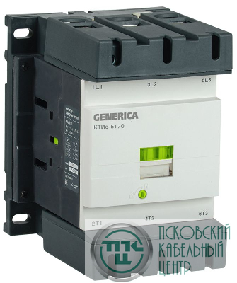 Контактор КТИе-5170 170А 230В/АС3 GENERICA KKTE50-170-230-10