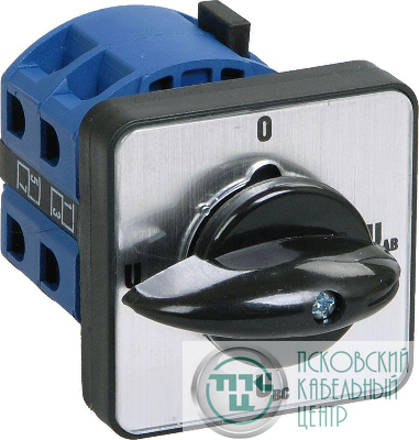 Переключатель кулачковый ПКП63-11 /О 63А "0-1" 1Р/400В IEK BCS11-063-1