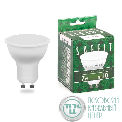 Лампа светодиодная SBMR1607 7Вт MR16 2700К GU10 230В SAFFIT 55145