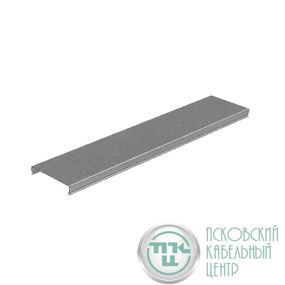 Крышка для лотка осн.100 L2000 сталь 1.5мм "ПЛЮС" KLplus100-1.5-2000 HD гор. оцинк. КМ PL8679