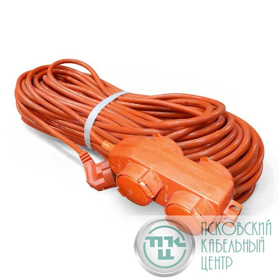 Удлинитель-шнур 4х20м с заземл. 16А IP44 У16-040 ПВС 3х1.5 с защ. крышкой UNIVersal 9633861
