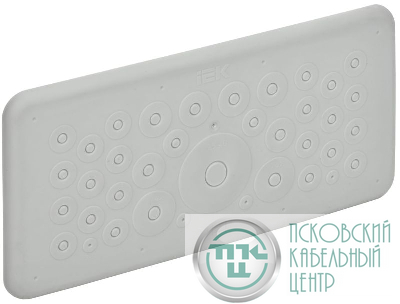 Ввод кабельный мембранный 37 отверст. d3-40мм IP65 TITAN IEK TI-02D-MC-037-65