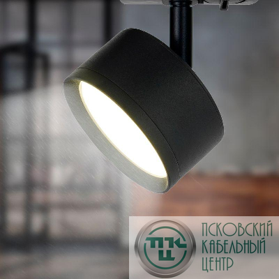 Светильник трековый TR48 GX53 1ф BK матов. черн. Эра Б0054159