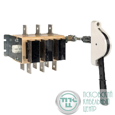 Выключатель-разъединитель ВР32У-39A71240-R 630А 2 напр. с дугогасит. камерами с передней смещенной рукояткой MAXima EKF uvr32-39a71240-r