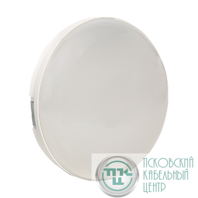 Светильник светодиодный ЖКХ ДПО-2800 12Вт 6500K IP65 круг с оптико-акустическим датчиком движения LUMA EKF BKL-2800DA-R-12-6500