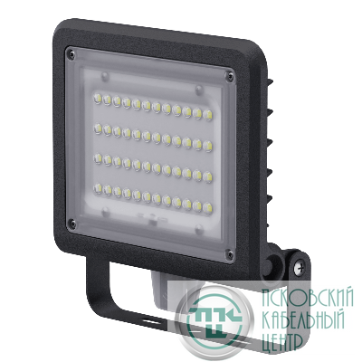 Прожектор светодиодный 80 680 NFL-03-50-6.5К-BL-LED 50Вт 6500К IP65 6950лм с датчиком черн. Navigator 80680