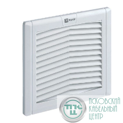 Решетка вентиляционная с фильтром 291x291мм IP54 PROxima EKF EXF433