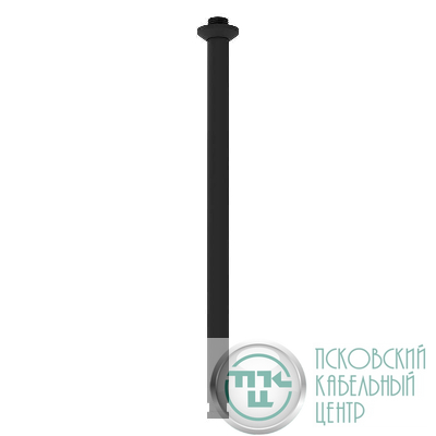 Коннектор жесткий ART-APRIORI-CON-ROD-E-L186 (BK вертикальный) IP20 металл Arlight 044800