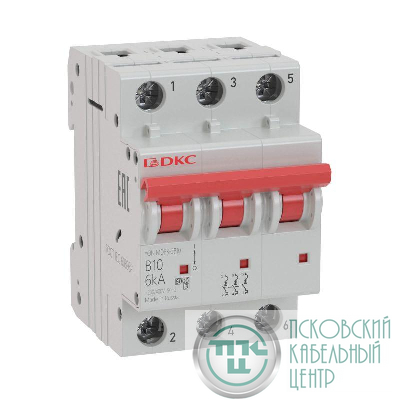 Выключатель автоматический модульный YON MD63-3D25-10 10кА DKC MD63-3D25-10
