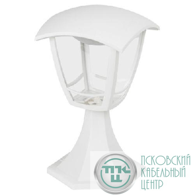 Светильник светодиодный садово-парковый ДТУ 07-8-001 Валенсия 8Вт 3000К IP44 4 гранный напольный бел. Эра Б0064284