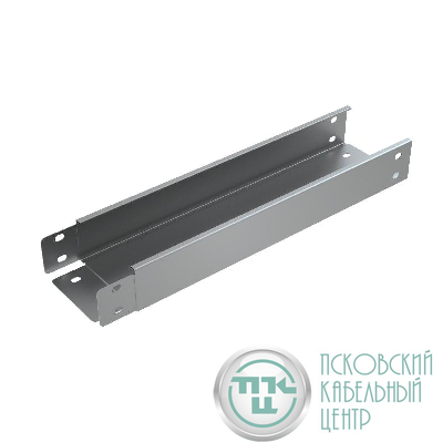 Лоток листовой неперфорированный 150х50 L3000 сталь 0.55мм "БЫСТРЫЙ МОНТАЖ" LN50-150-0.55-3000 КМ LO0014