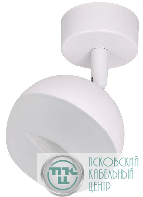 Светильник 4011 настенно-потолочный под лампу GX53 бел. IEK LT-USB0-4011-GX53-1-K01