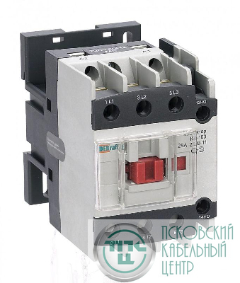 Контактор КМ-103 25А кат. 220В AC 1НО+1НЗ AC-3 DEKraft 22118DEK