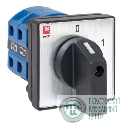 Переключатель кулачковый ПК-1-14 4П 25А "0-1" EKF pk-1-14-25