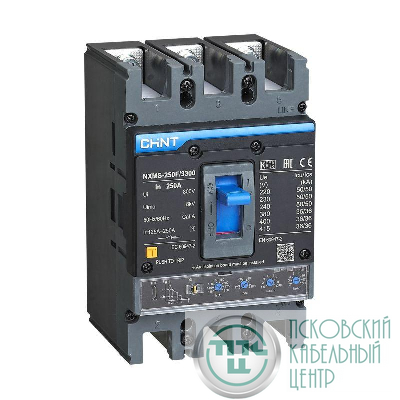 Выключатель автоматический 3п 200А 36кА NXMS-250F с электрон. расцеп. (R) CHINT 264754