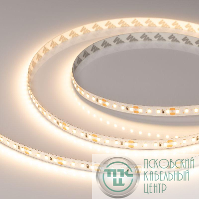 Лента светодиодная RT-A120-10mm 48V Warm 3000К 9.6Вт/м IP20 2835 открыт.(уп.30м) Arlight 032189