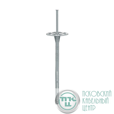 Дюбель для теплоизоляции с пласт. гвоздем 10х200 (уп.40шт) Tech-KREP 138608