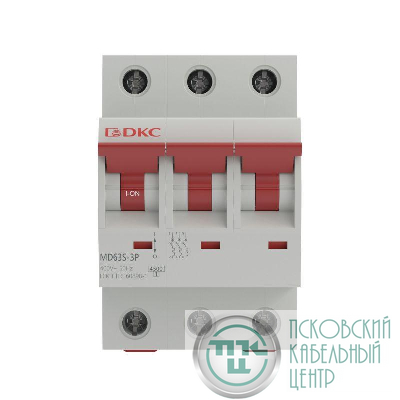 Выключатель автоматический модульный 3п B 3А 4.5кА YON max MD63S YON MD63S-3PB3