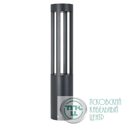 Светильник LGD-CASTELLO-BOLL-H1000-20W Warm3500-MIX GR 80deg 230В 20Вт 3500К IP65 ландшафтный метал. Arlight 047685
