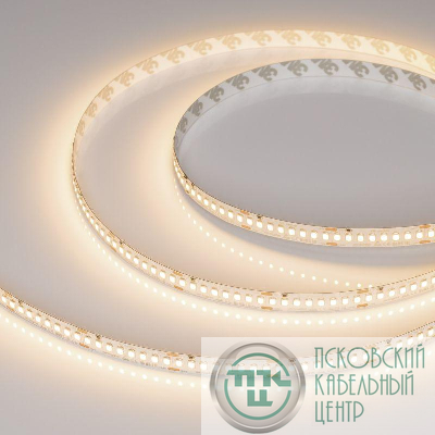 Лента светодиодная UL-A200-10mm 24V Warm 3000К 20Вт/м IP20 2835 высок. эффект. 150лм/Вт (уп.5м) Arlight 037224
