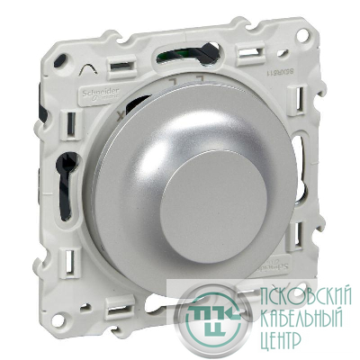 Механизм светорегулятора поворотно-нажимного СП Odace алюм. SchE S53R511