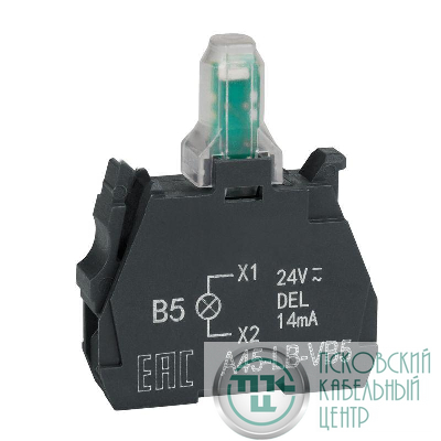 Блок световой OptiSignal D22 A45-LB-VB5 желт. 24VACDC ZBVB5 КЭАЗ 332204