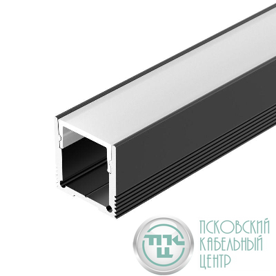 Профиль SL-SLIM20-H20-2000 BLACK L2000 алюм. Arlight 047632