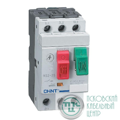 Выключатель автоматический для защиты двигателя 16-25А NS2-80B (R) CHINT 495086