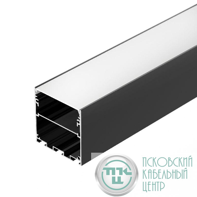 Профиль LINE-M-5050-2500 BLACK L2500 алюм. Arlight 057532