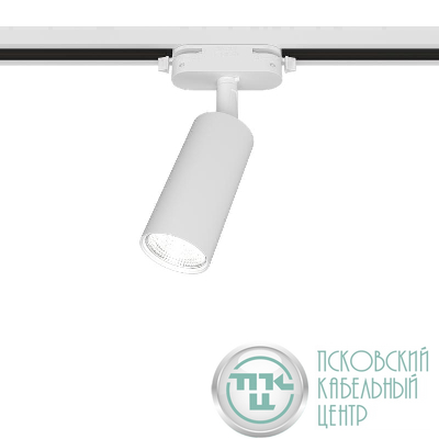 Светильник трековый ARTLINE поворотный 55х55х100мм GU10 230В алюм. 4кв.м бел Ritter 59875 0
