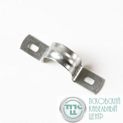 Скоба крепежная двухлапковая СМД 25-26 метал. оцинк. TOKOV ELECTRIC TKE-SMK-25-26-2