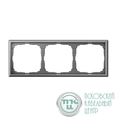 Рамка 3-м ArtGallery универс. сталь SE GAL000903