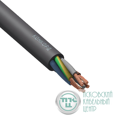 Кабель КГтп-ХЛ 5х2.5 (N PE) 380/660-3 (м) Конкорд 9268