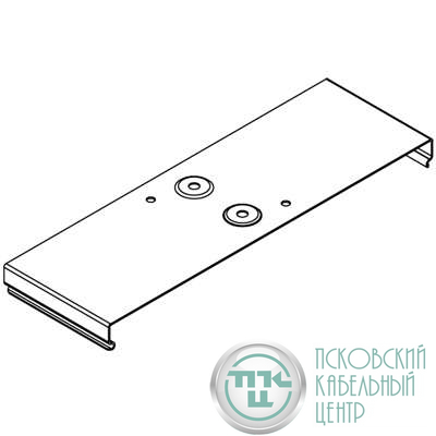 Накладка соединительная CGC для крышки осн. 200 цинк-ламель DKC 37394ZL