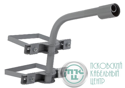 Кронштейн SPP-AC4-0-350-060 на опору с 2 хомутами 625х460х280 d60мм (6/48) Эра Б0047656